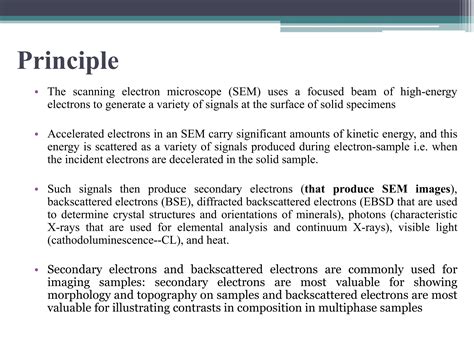 scanning electron microscope disadvantages|Advantages and Disadvantages of Electron .